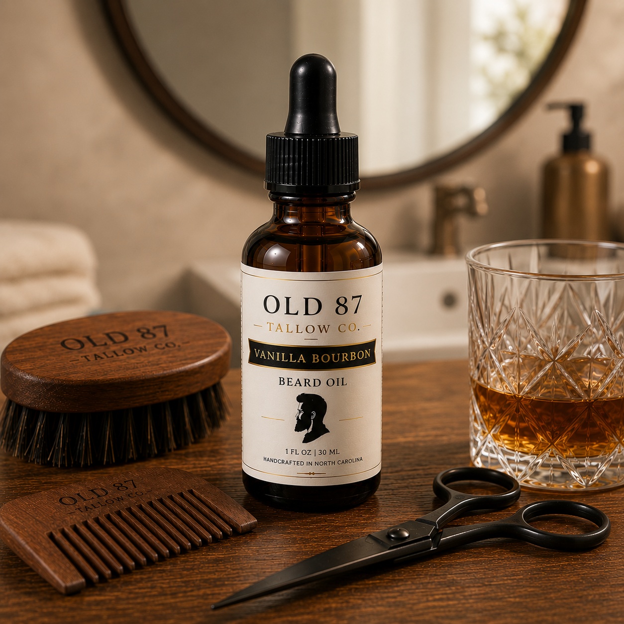 Vanilla Bourbon Beard Oil