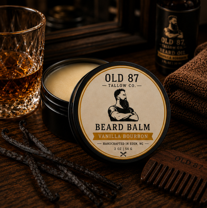 Vanilla Bourbon Beard Balm